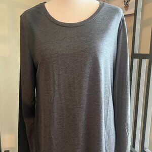 Grey Long Sleeve Tee